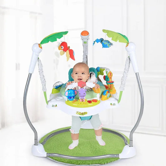 BounceGlow™ LED Light Baby bouncer chair