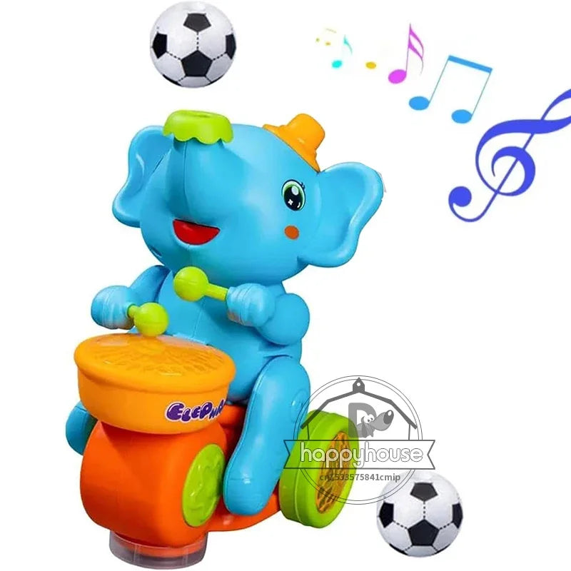 DrumBuddy™ Walking Elephant Drummer Toy