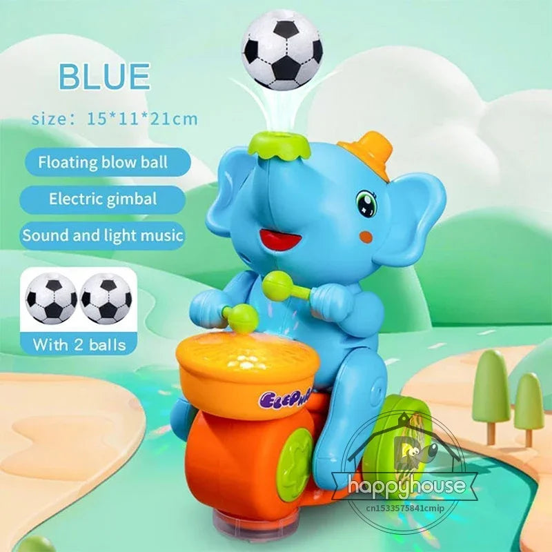 DrumBuddy™ Walking Elephant Drummer Toy