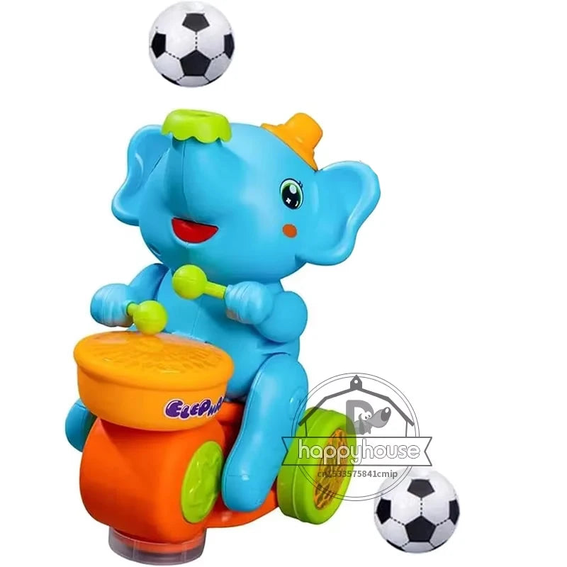 DrumBuddy™ Walking Elephant Drummer Toy