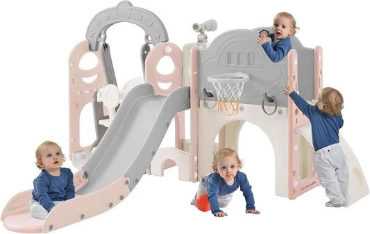 AdventureHub™ Outdoor Indoor Slide for Toddlers