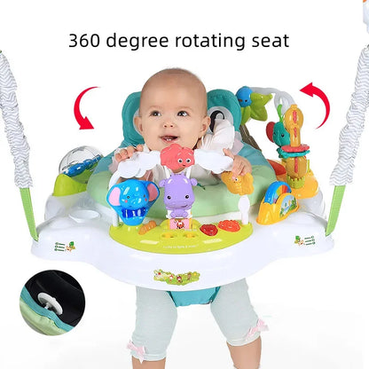 BounceGlow™ LED Light Baby bouncer chair