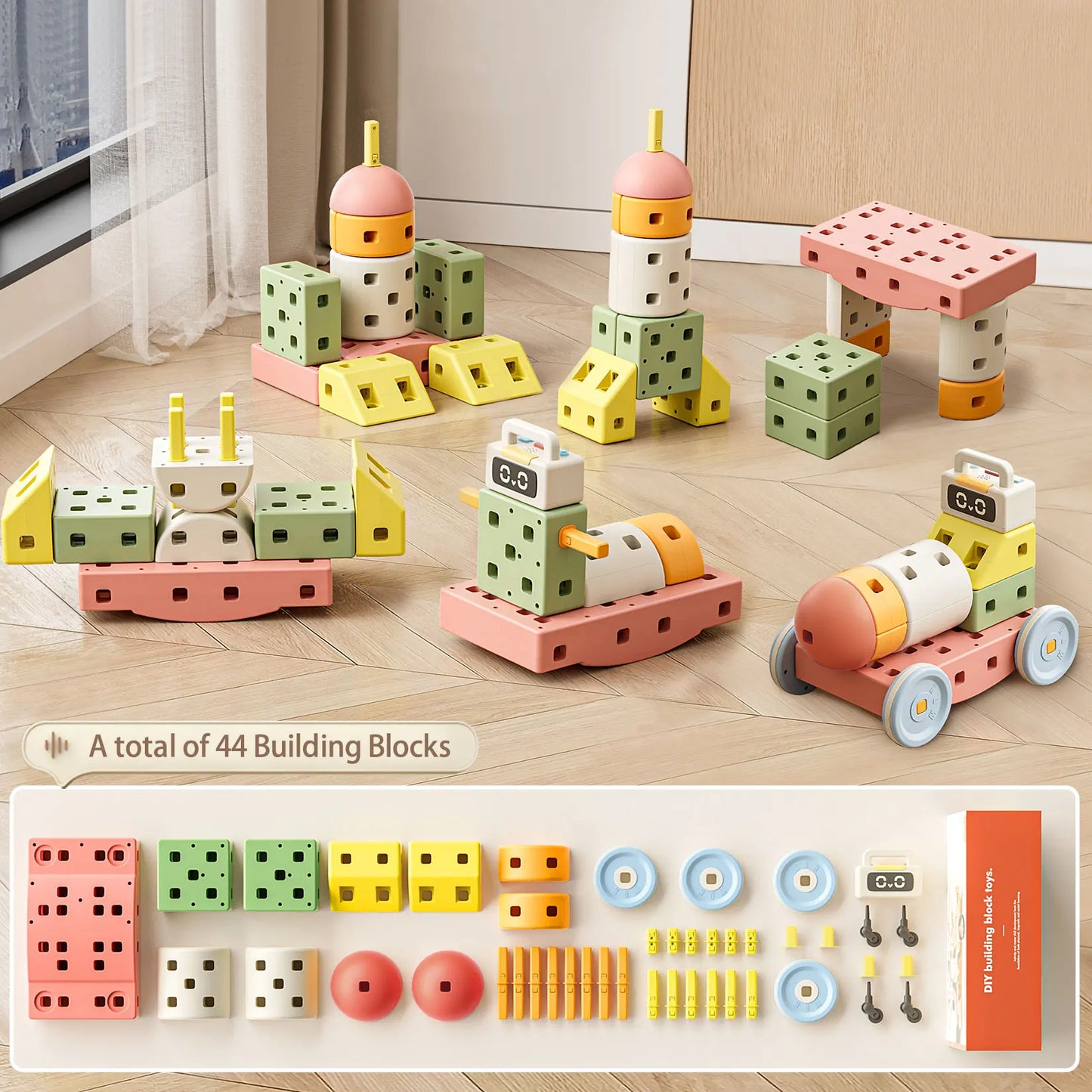 BlockMaster™ Children's DIY Building Blocks